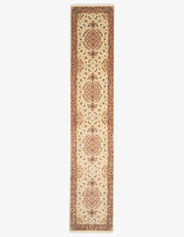2' 7 x 13' 5 Tabriz Runner Rug