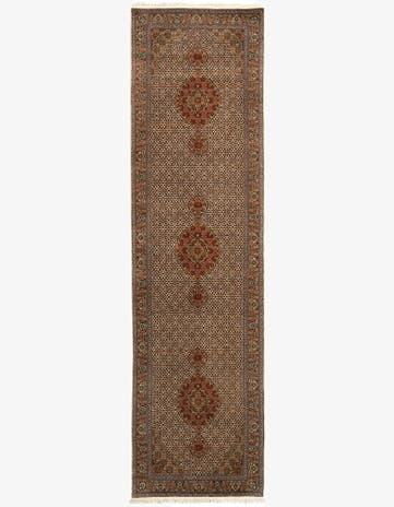 3' 6 x 13' 3 Tabriz Wool Runner Rug