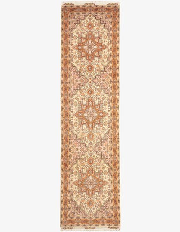2' 9 x 10' 4 Tabriz Runner Rug