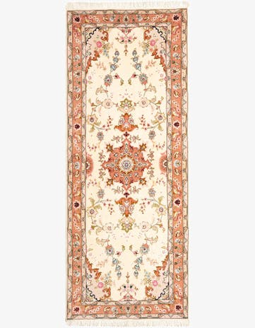 2' 9 x 7' 1 Tabriz Runner Rug