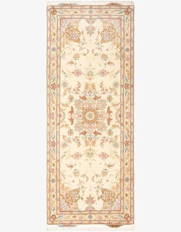 2' 8 x 6' 8 Tabriz Runner Rug