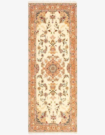 2' 8 x 7' 2 Tabriz Runner Rug
