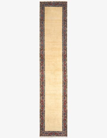 3' 11 x 18' 8 Tabriz Wool Runner Rug