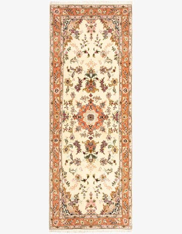 2' 8 x 7' Tabriz Runner Rug