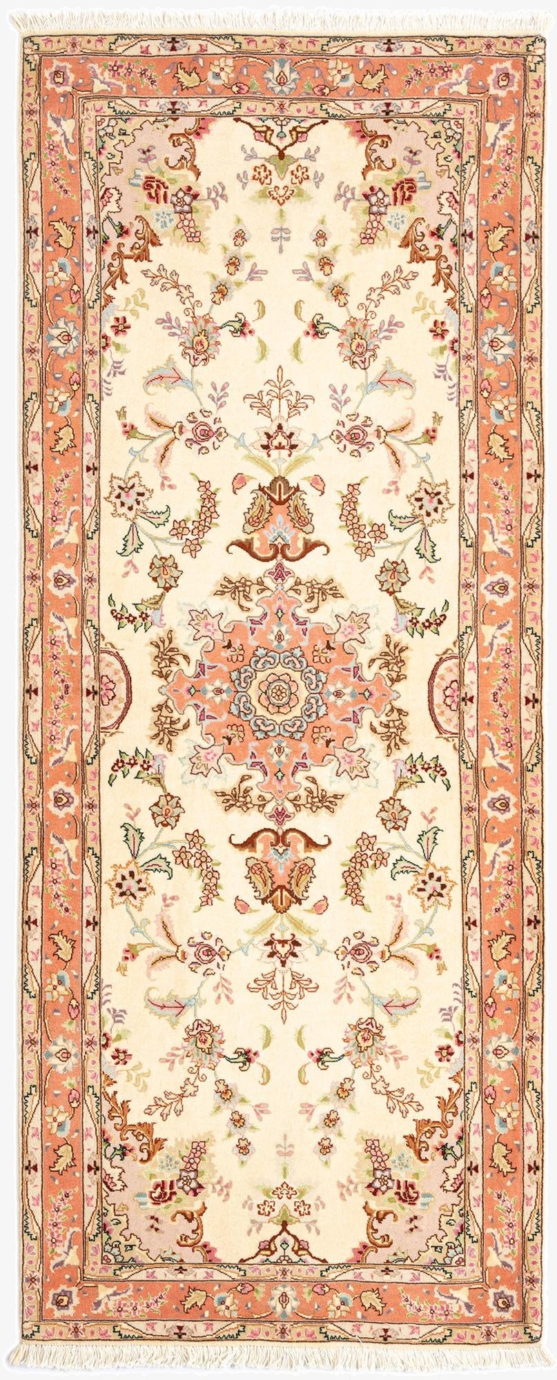 2' 8 x 6' 10 Tabriz Runner Rug