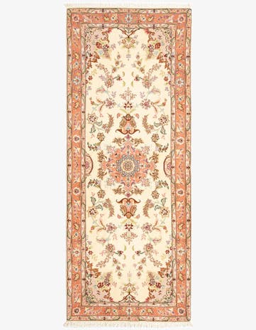 2' 8 x 6' 10 Tabriz Runner Rug