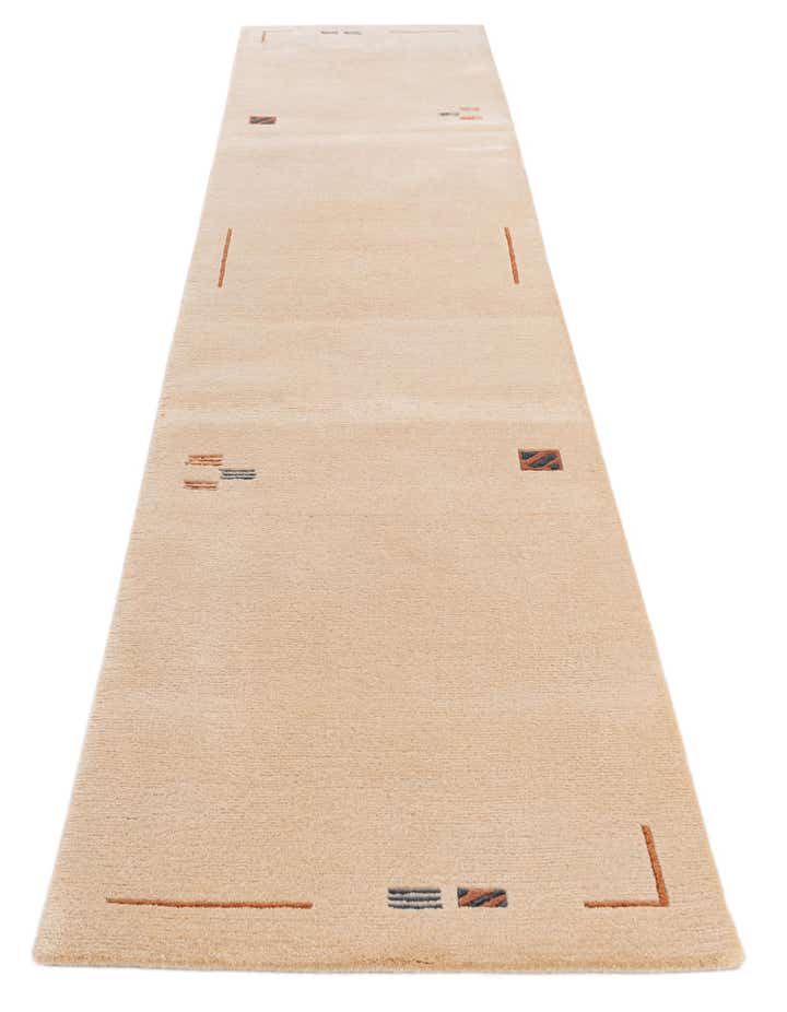 2' 7 x 11' 6 Hand Knotted Tibet Wool Runner Rug