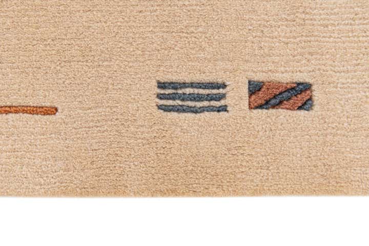 2' 7 x 11' 6 Hand Knotted Tibet Wool Runner Rug