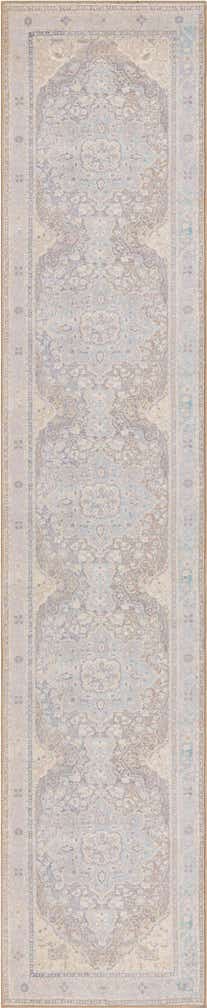 2' 6 x 12' Washable Timeless Runner Rug