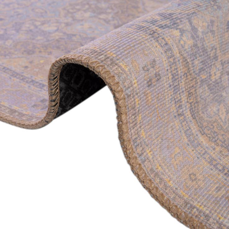 Detail image of 2' 6 x 12' Washable Timeless Runner Rug