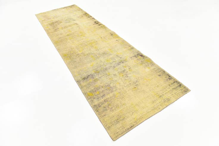 Detail image of 3' x 10' 2 Hand Knotted Ultra Vintage Persian Wool Runner Rug