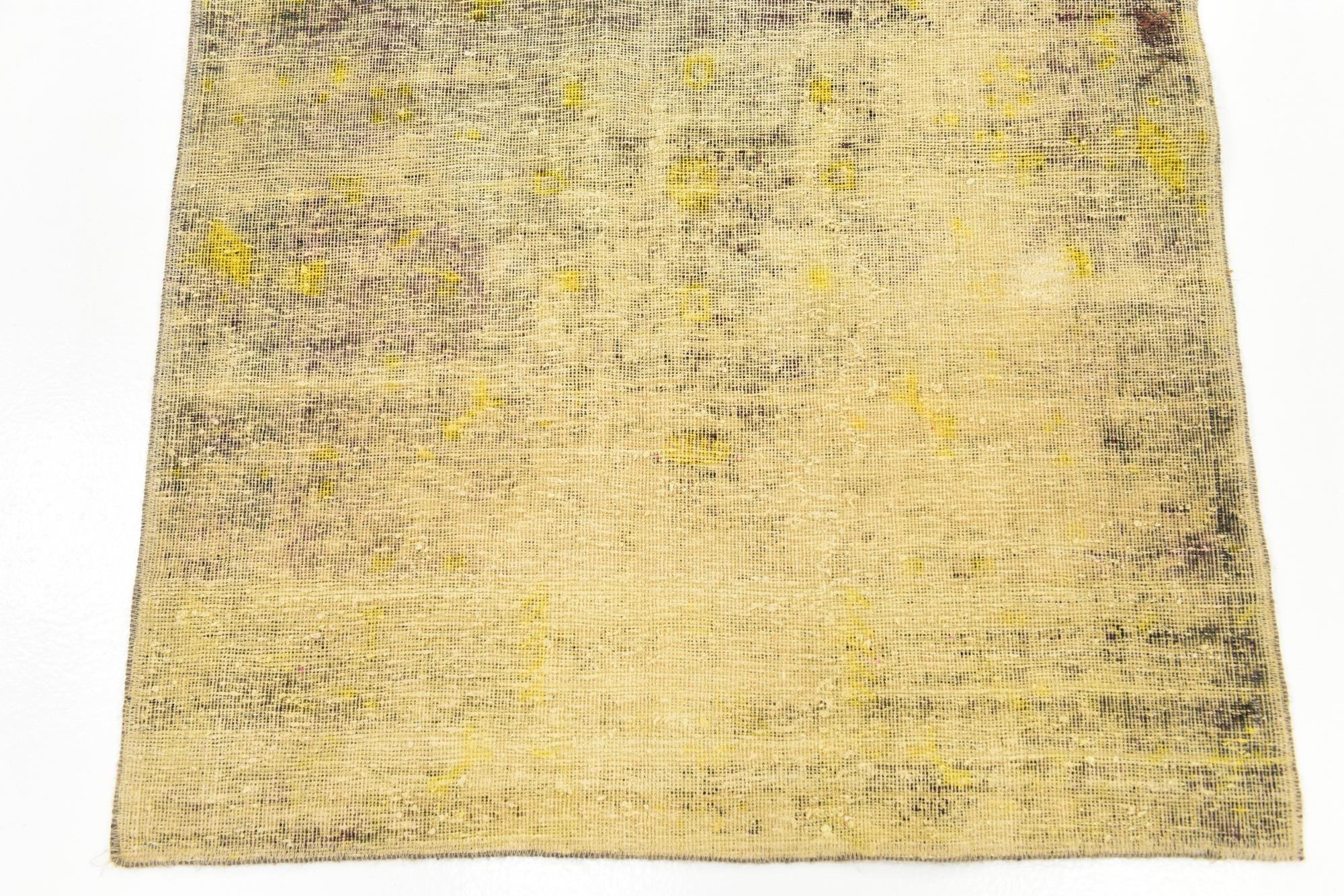 3' x 10' 2 Hand Knotted Ultra Vintage Persian Wool Runner Rug