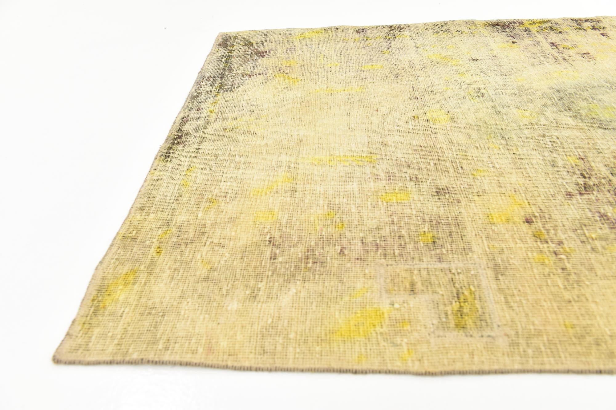 3' x 10' 2 Hand Knotted Ultra Vintage Persian Wool Runner Rug