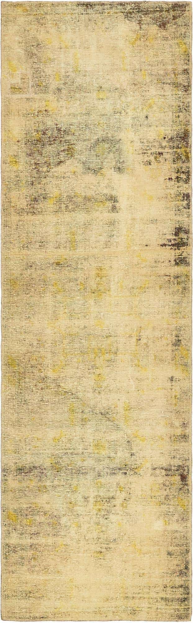 3' x 10' 2 Hand Knotted Ultra Vintage Persian Wool Runner Rug