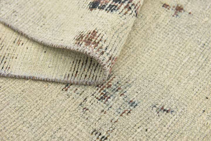 2' 6 x 8' 7 Hand Knotted Ultra Vintage Persian Wool Runner Rug