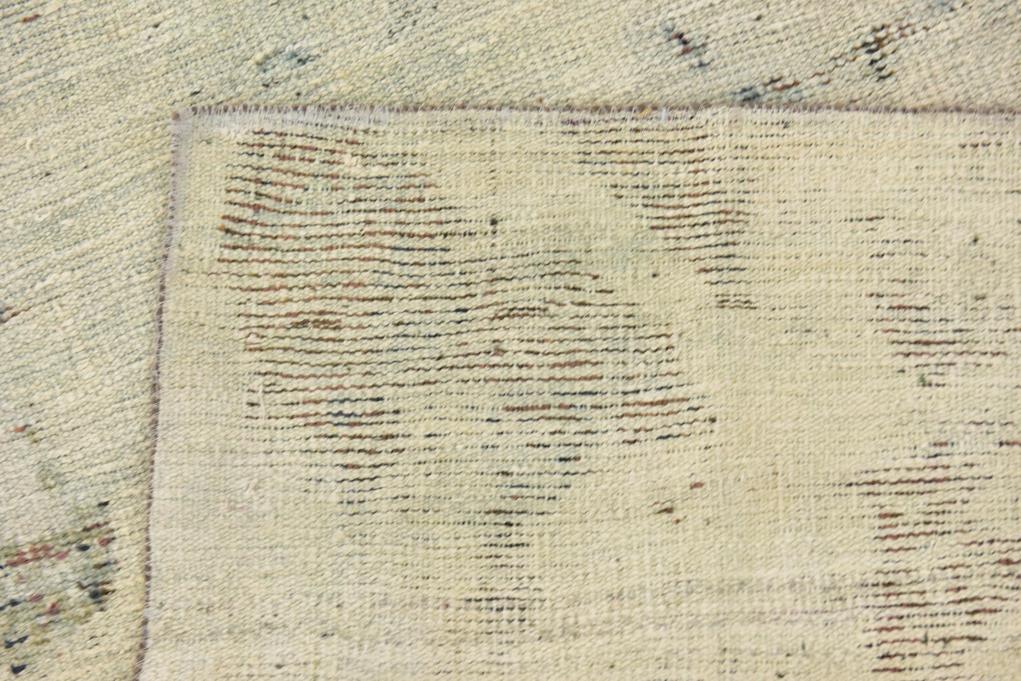 2' 6 x 8' 7 Hand Knotted Ultra Vintage Persian Wool Runner Rug