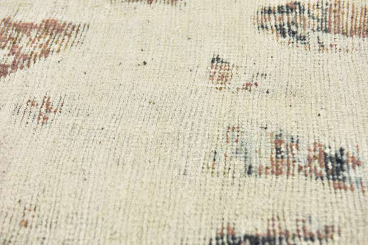 2' 6 x 8' 7 Hand Knotted Ultra Vintage Persian Wool Runner Rug
