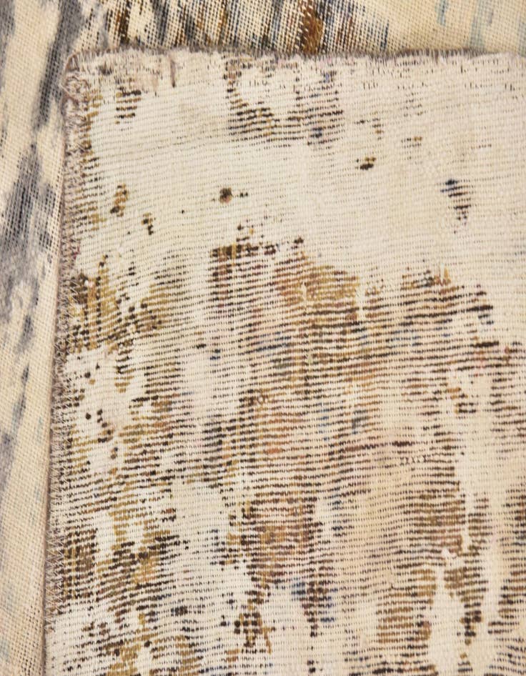 Detail image of 3' 7 x 9' 4  Hand Knotted Ultra Vintage Persian Wool Runner Rug