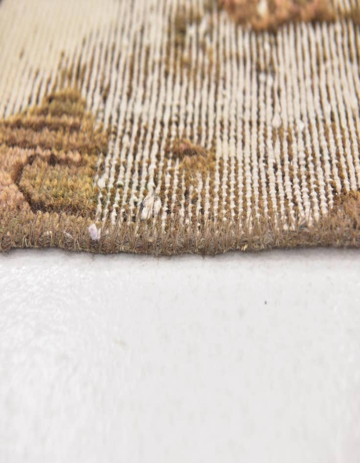 Detail image of 2' 10 x 9' 4  Hand Knotted Ultra Vintage Persian Wool Runner Rug