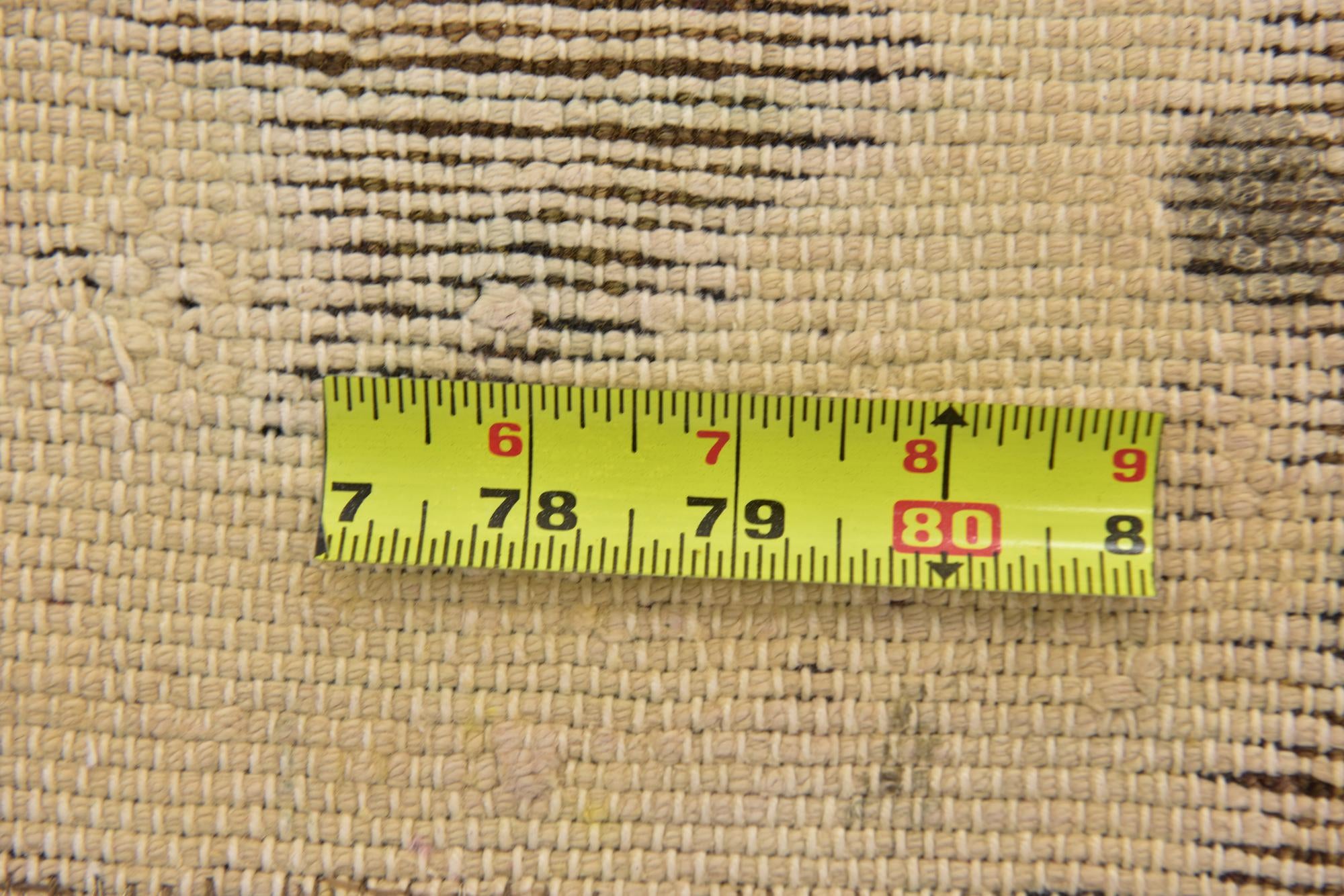 2' 10 x 9' 4 Hand Knotted Ultra Vintage Persian Wool Runner Rug