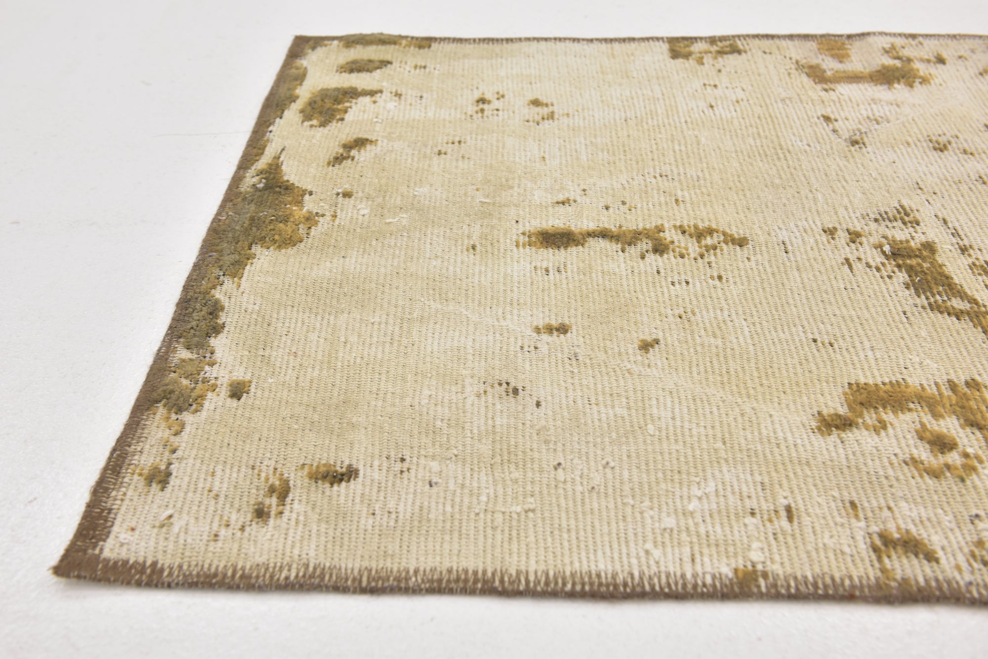2' 6 x 9' 8 Hand Knotted Ultra Vintage Persian Wool Runner Rug