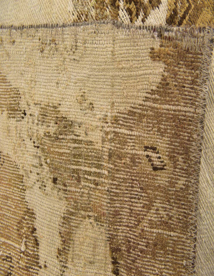 Detail image of 3' x 6'  Hand Knotted Ultra Vintage Persian Wool Runner Rug