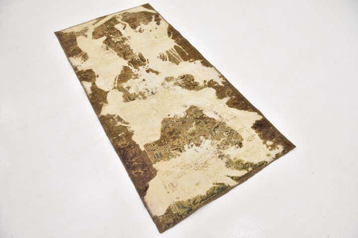 3' x 6' Hand Knotted Ultra Vintage Persian Wool Runner Rug