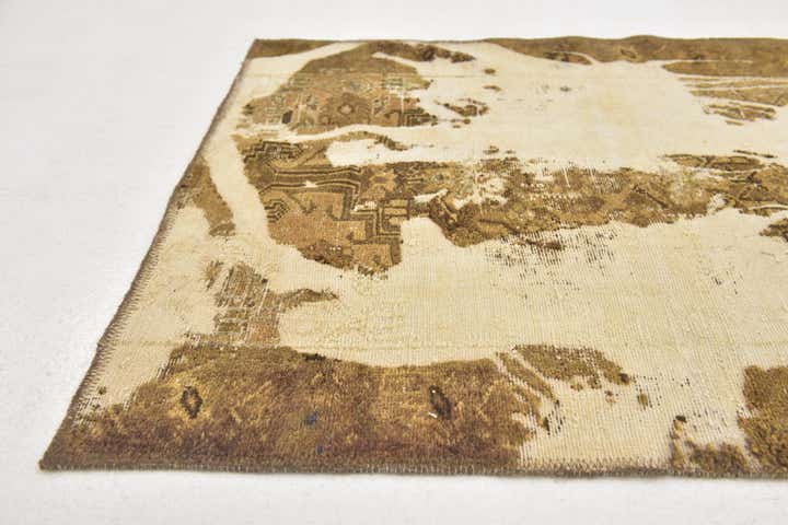 3' x 6' Hand Knotted Ultra Vintage Persian Wool Runner Rug