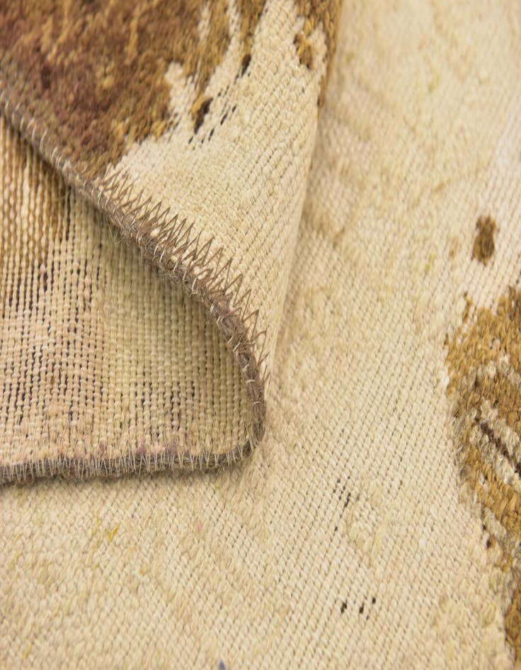 Detail image of 3' x 6'  Hand Knotted Ultra Vintage Persian Wool Runner Rug