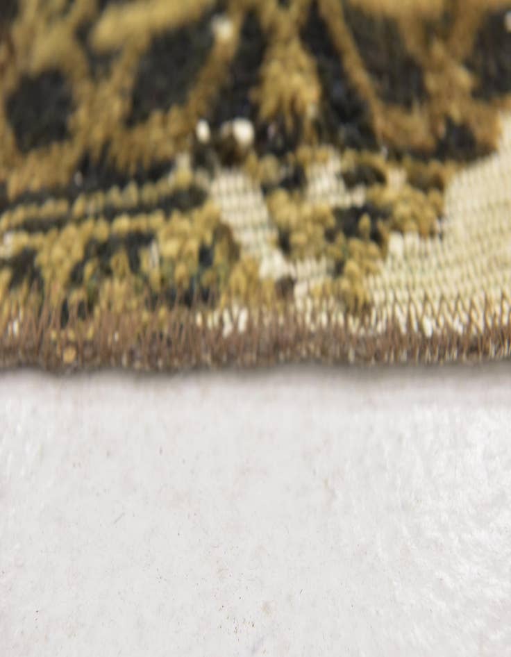 Detail image of 3' x 7'  Hand Knotted Ultra Vintage Persian Wool Runner Rug