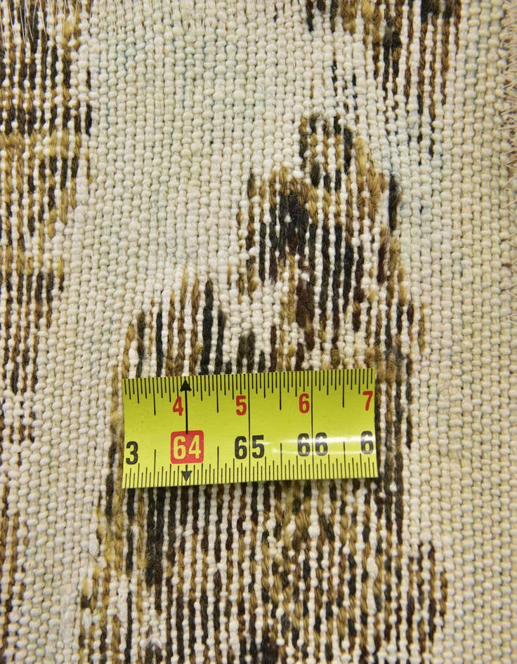 Detail image of 3' x 7'  Hand Knotted Ultra Vintage Persian Wool Runner Rug