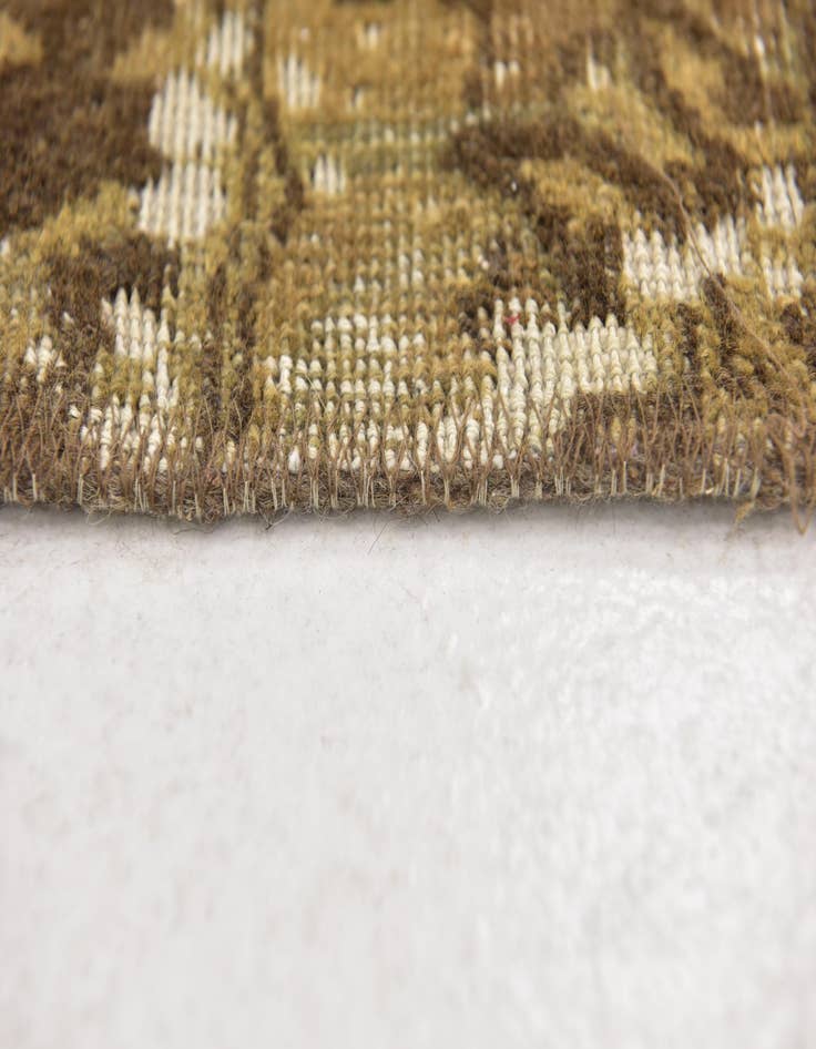 Detail image of 2' 4 x 8' 5  Hand Knotted Ultra Vintage Persian Wool Runner Rug