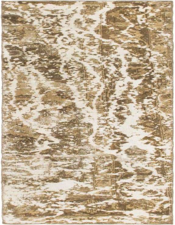 Detail image of 2' 4 x 8' 5 Hand Knotted Ultra Vintage Persian Wool Runner Rug