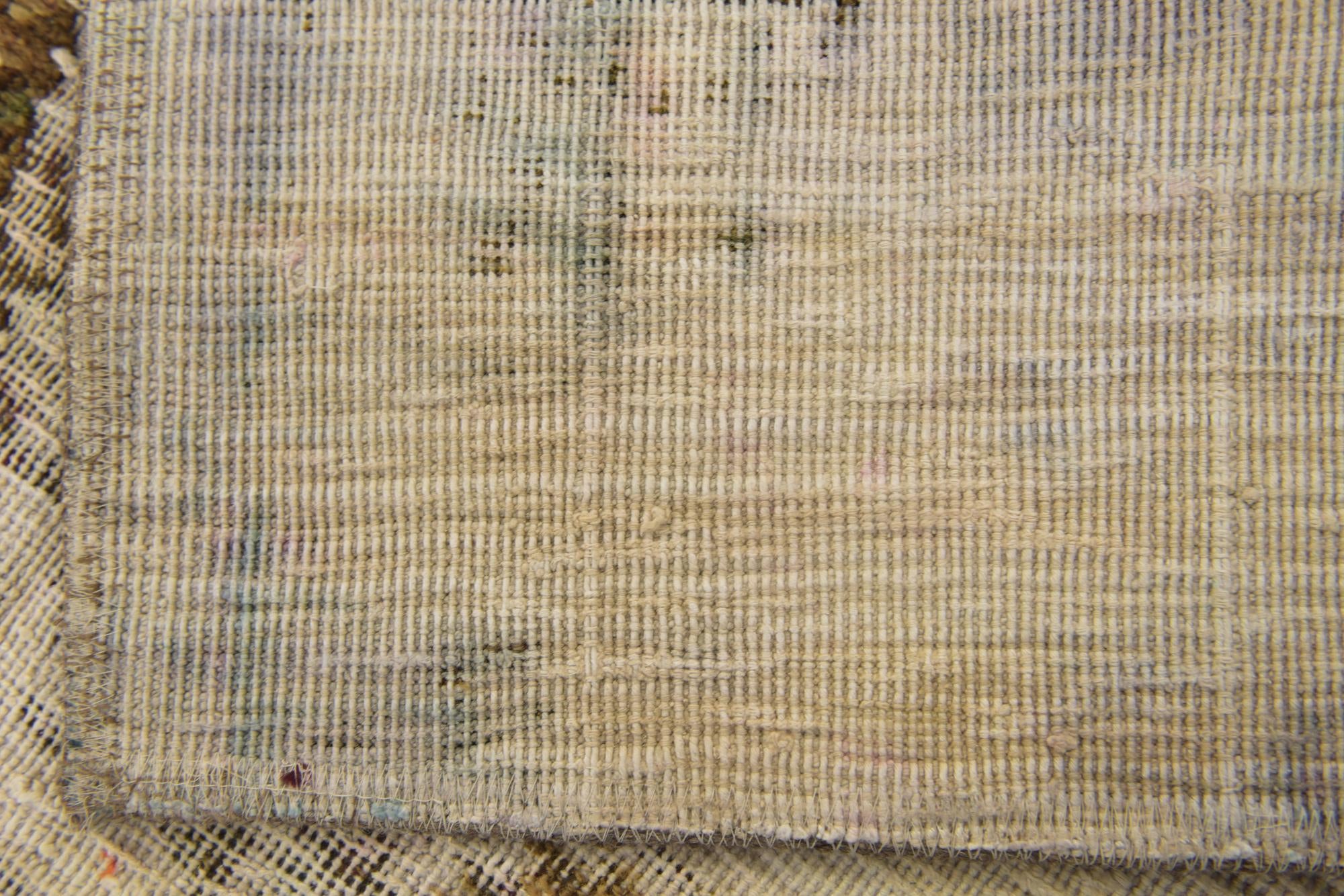 3' 2 x 8' 6 Hand Knotted Ultra Vintage Persian Wool Runner Rug