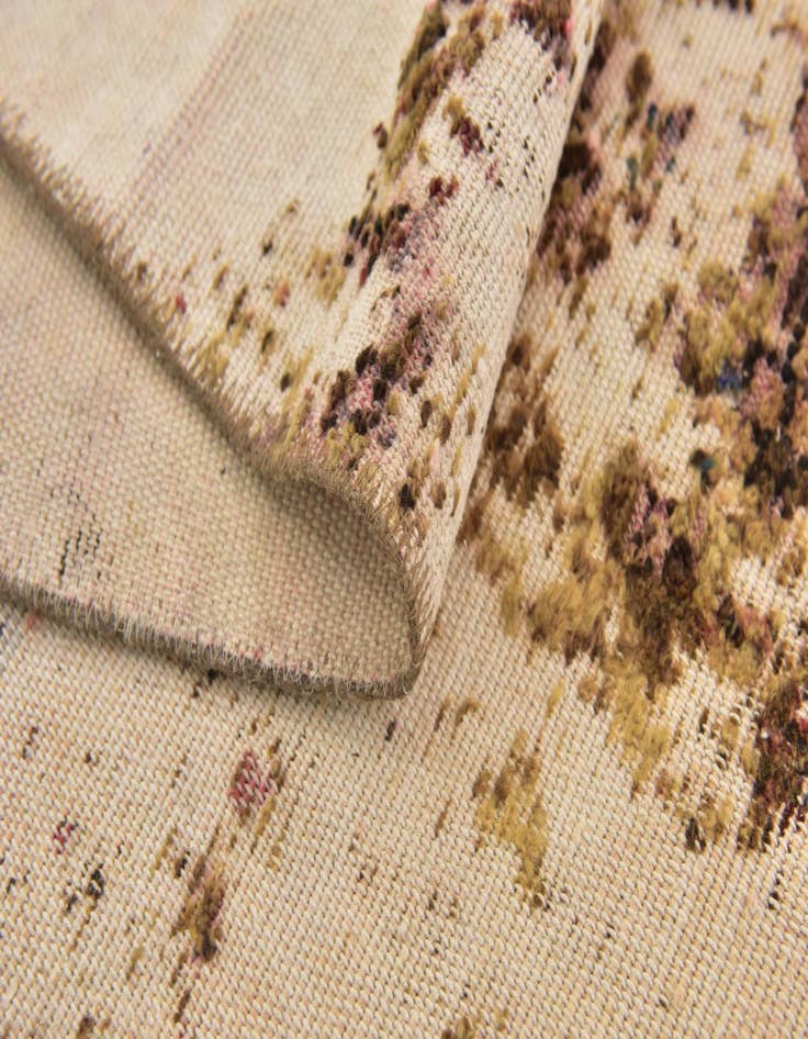 Detail image of 2' 6 x 8' 6  Hand Knotted Ultra Vintage Persian Wool Runner Rug