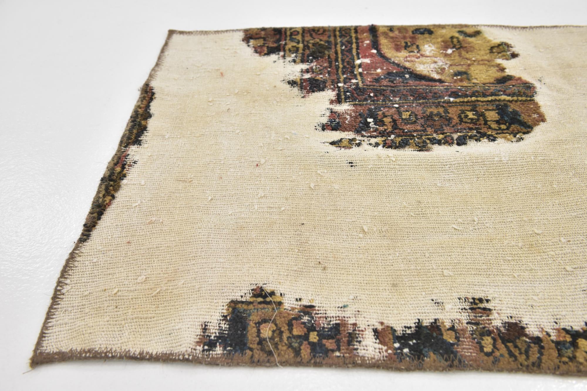 2' x 9' 10 Hand Knotted Ultra Vintage Persian Wool Runner Rug