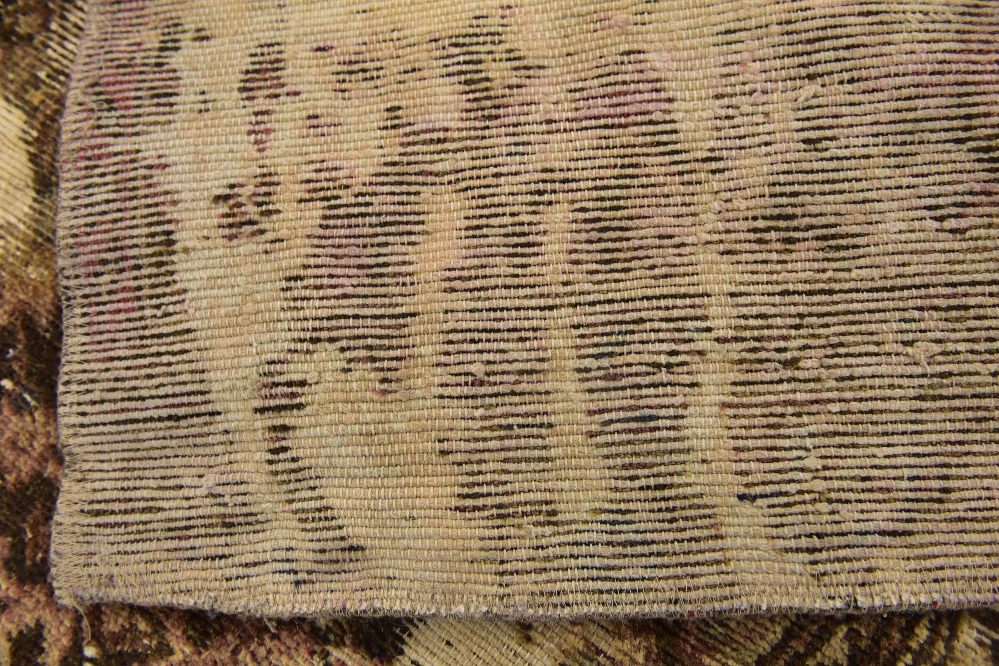 3' x 9' Hand Knotted Ultra Vintage Persian Wool Runner Rug