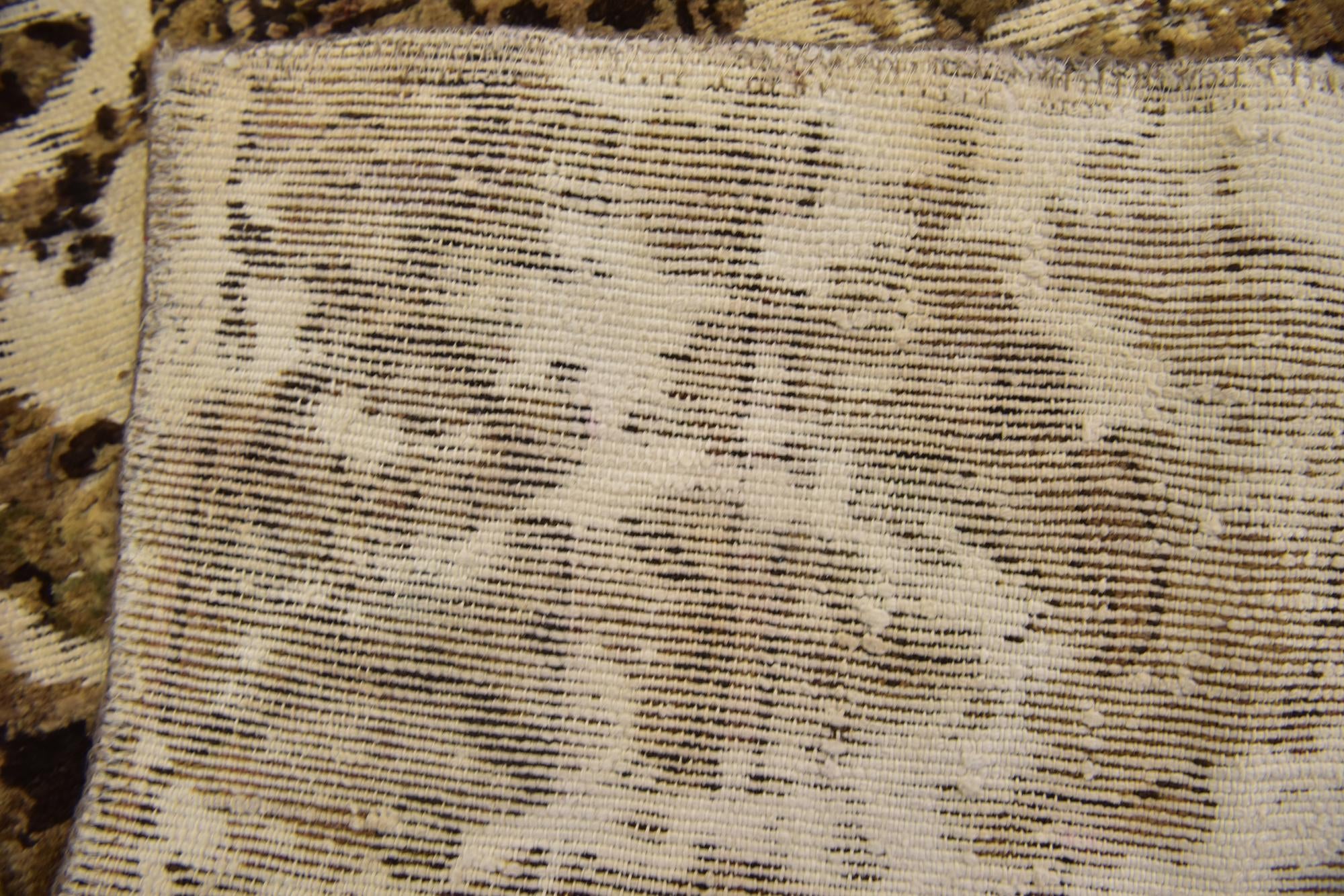 4' 6 x 7' 6 Hand Knotted Ultra Vintage Persian Wool Runner Rug