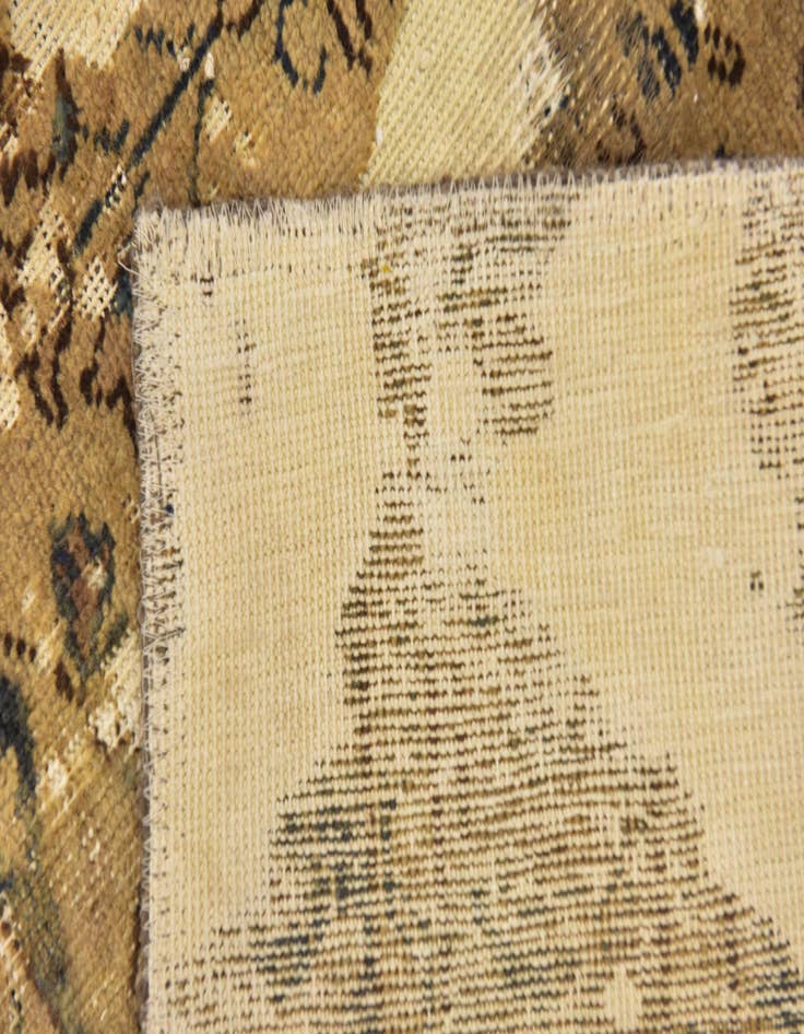 Detail image of 3' x 6'  Hand Knotted Ultra Vintage Persian Wool Runner Rug