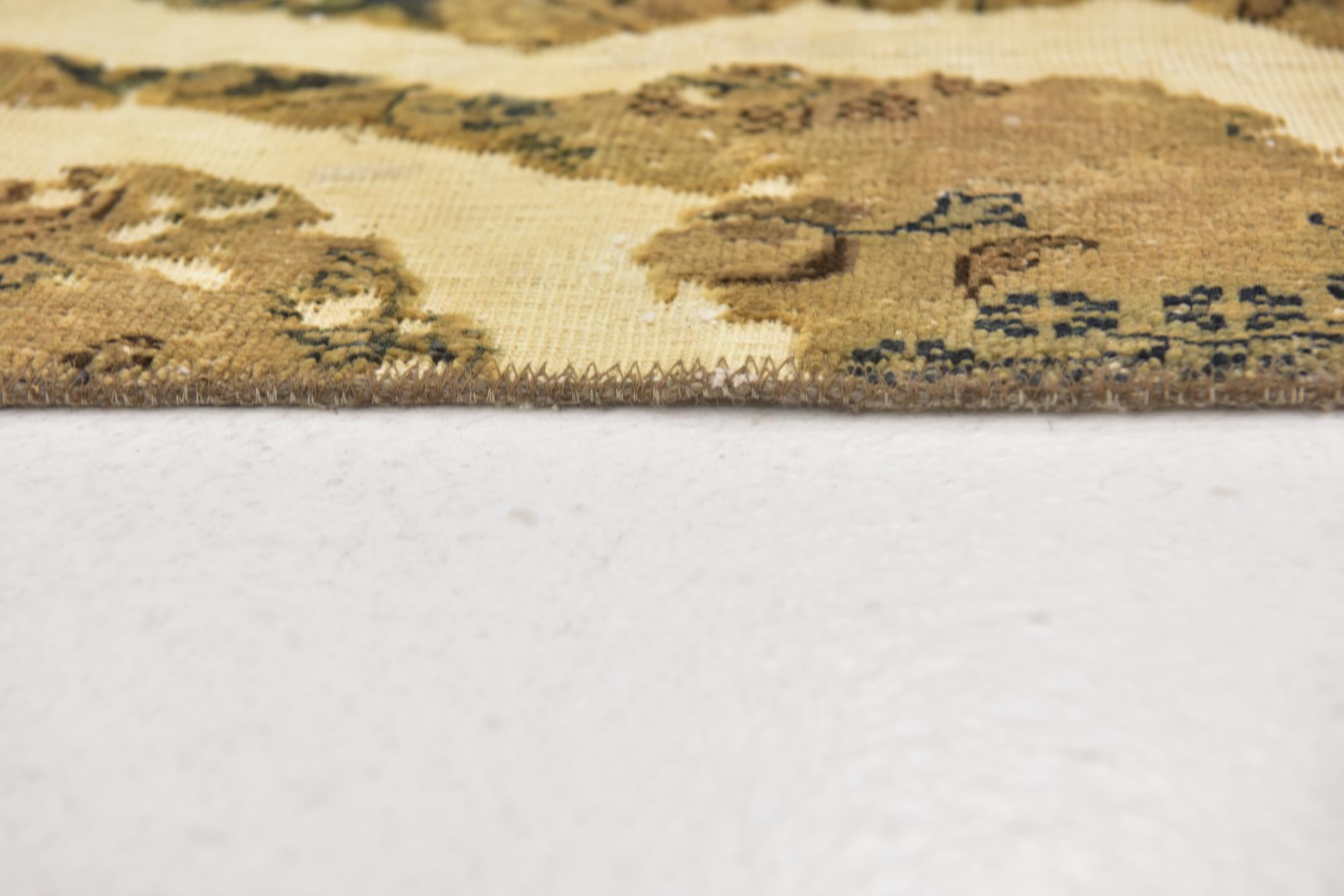 3' x 6' Hand Knotted Ultra Vintage Persian Wool Runner Rug