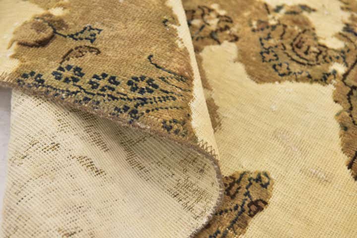 3' x 6' Hand Knotted Ultra Vintage Persian Wool Runner Rug