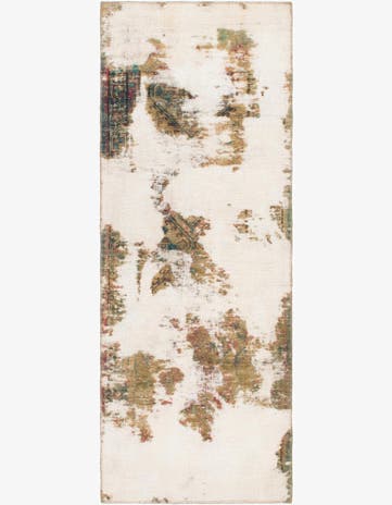 3' 2 x 8' 6 Hand Knotted Ultra Vintage Persian Wool Runner Rug