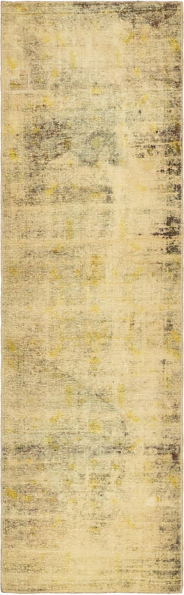 3' x 10' 2  Hand Knotted Ultra Vintage Persian Wool Runner Rug