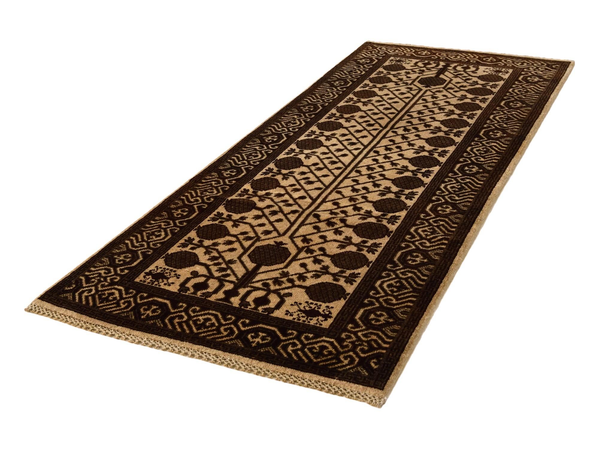 2' 8 x 6' 8 Hand Knotted Ziegler Modern Runner Rug