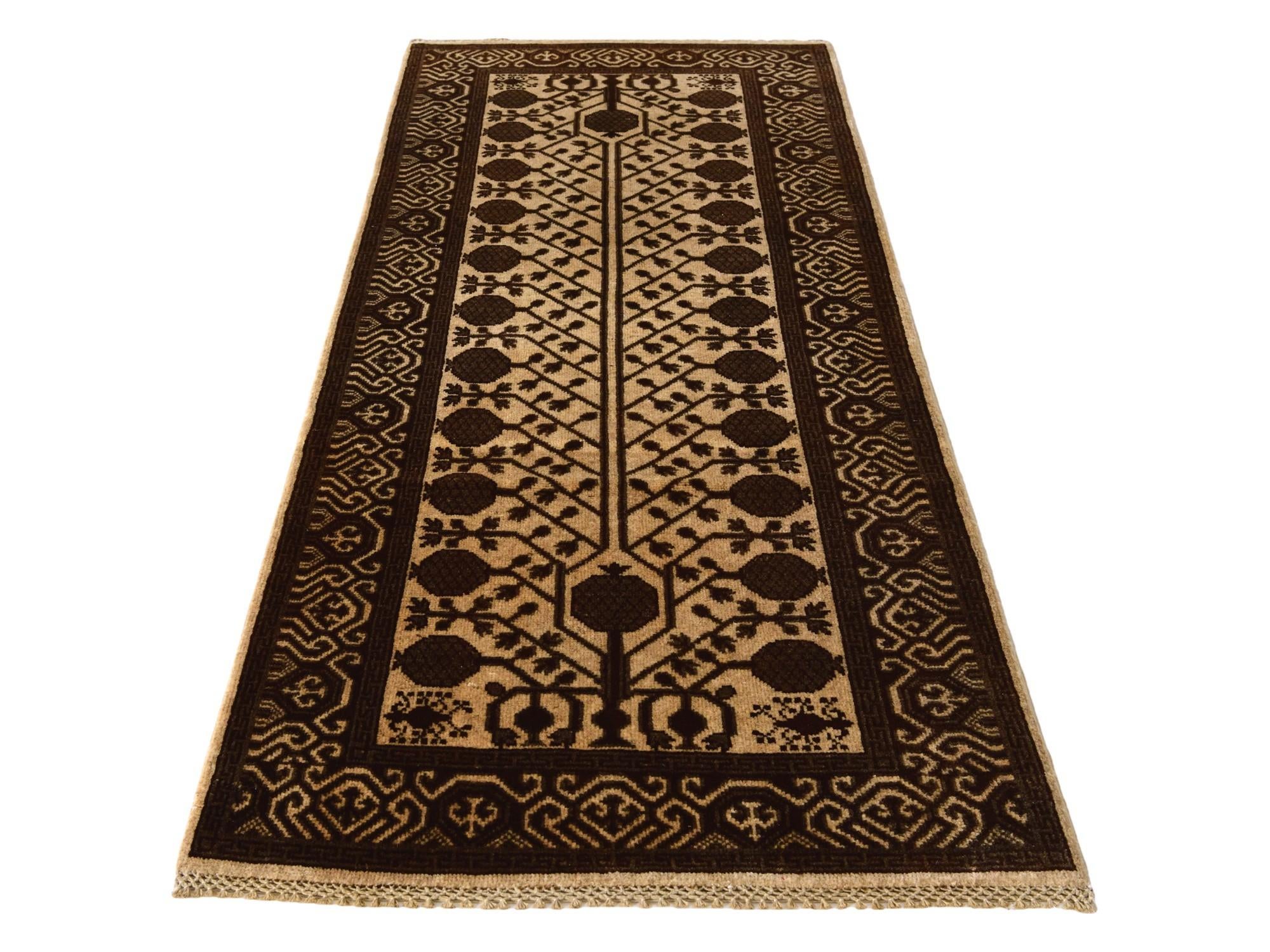 2' 8 x 6' 8 Hand Knotted Ziegler Modern Runner Rug