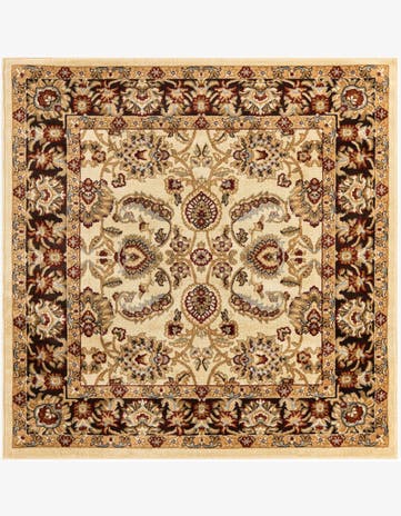 Cream Aditi Square Rug