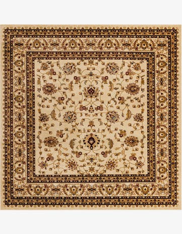 Cream Aditi Square Rug