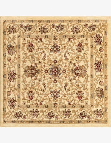 Cream Aditi Square Rug
