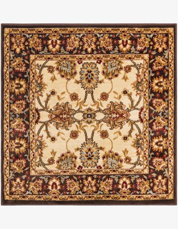 Cream Aditi Square Rug