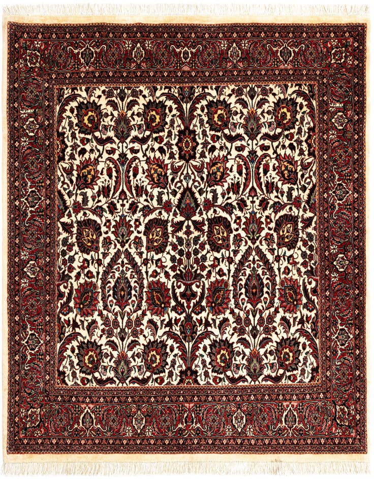 Detail image of 4' 10 x 5' 6 Bidjar Square Rug